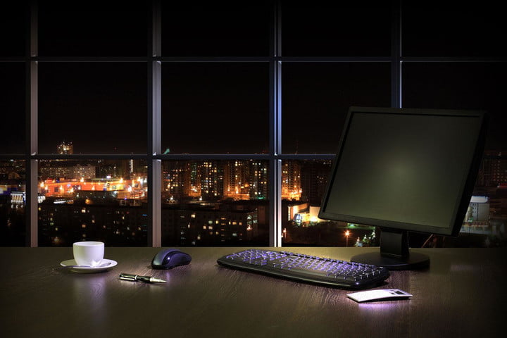computer off overnight